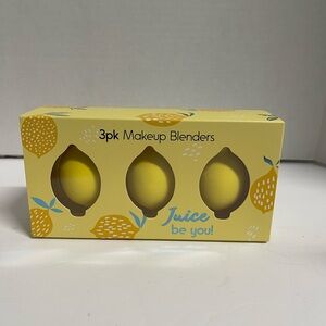 Juice Be You 3pk Yellow Makeup Blenders